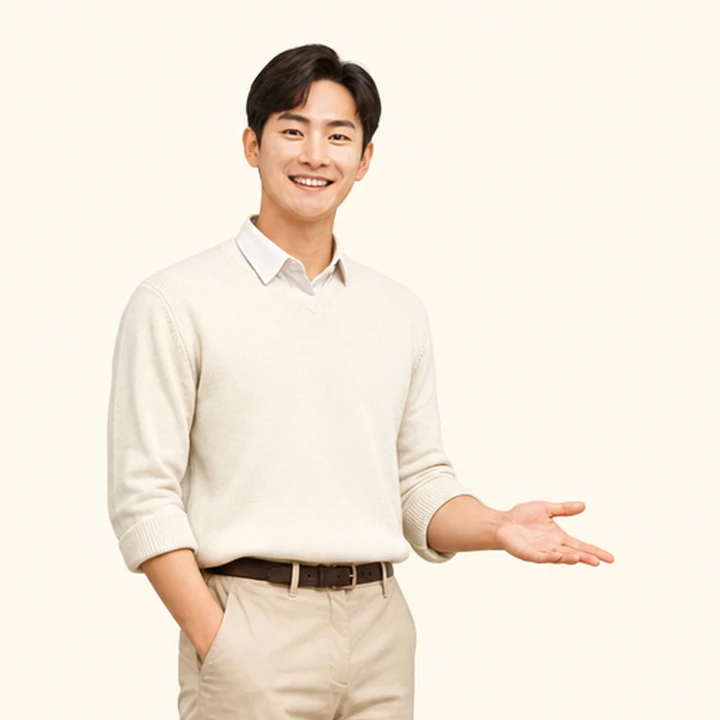스타리아 신차 장기렌트카 상담 신청을 안내하는 담당자